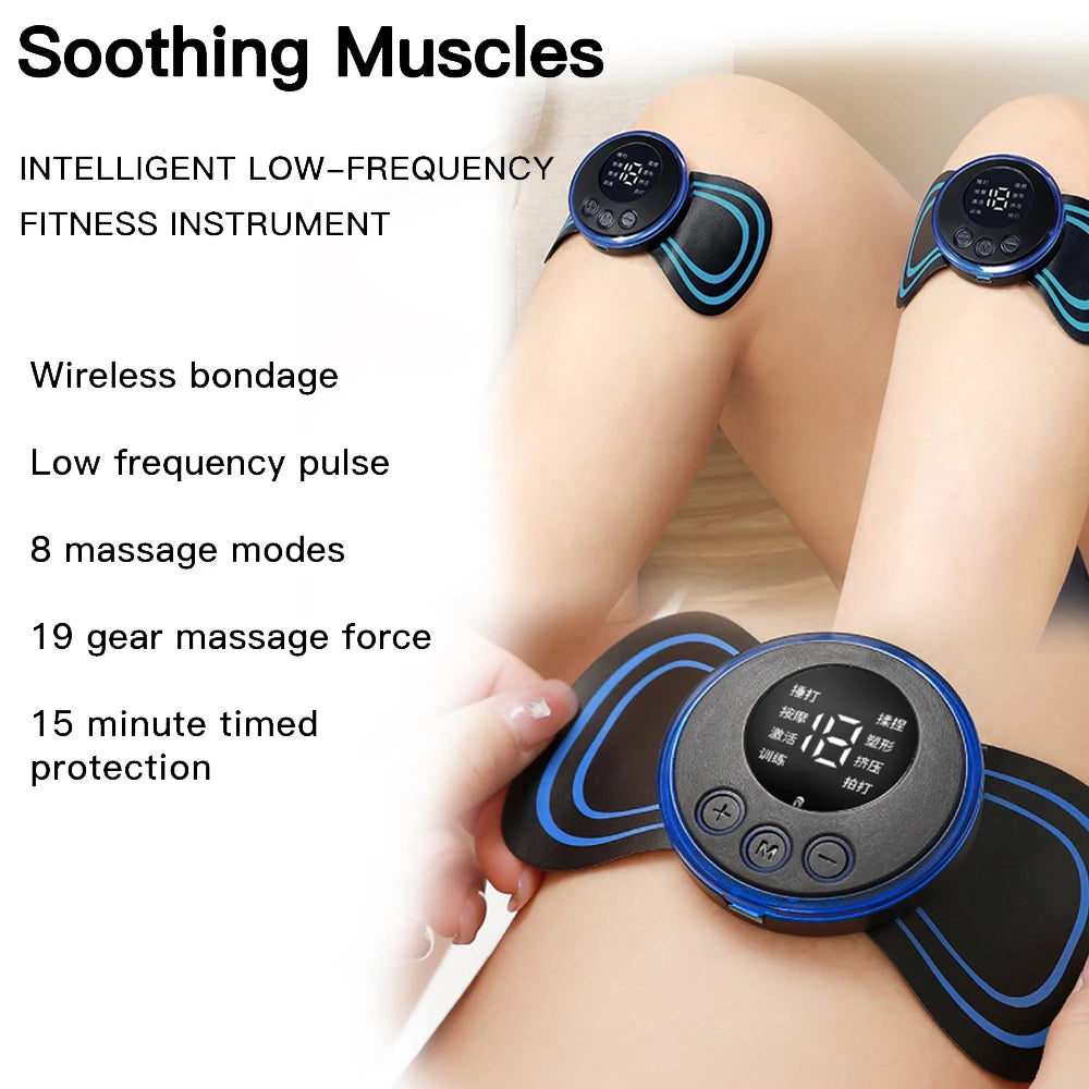 Electric Pulse Neck Massager EMS Cervical Massage For Neck Back Eletric muscle stimulator Tens electrostimulator